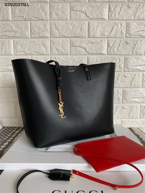 shopping bag ysl|ysl large tote bags.